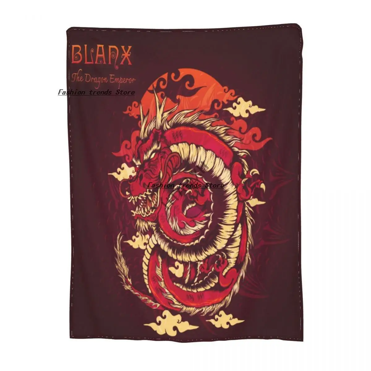 The Dragon Emperor Sherpa Blankets Ultra Soft Flannel Fleece Throw Blankets for Couch Sofa Bed
The Dragon Emperor Sherpa Blankets Ultra Soft Flannel Fleece Throw Blankets for Couch Sofa Bed