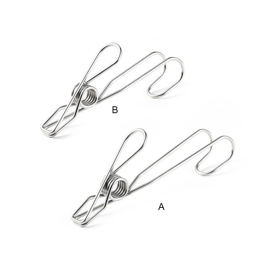 Hanging Wind-proof Pin Stainless Steel Clothes Pegs Towels Laundry Clips Clothespins Storage Clamp Accessory Balcony
Hanging Wind-proof Pin Stainless Steel Clothes Pegs Towels Laundry Clips Clothespins Storage Clamp Accessory Balcony