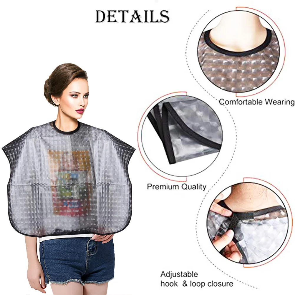 Hair Capesalon Capes Cutting Waterproof Shampoo Gown Salons Stylist Coloring Hairdressing Supplies Haircuts Barber Cloth Cloak
Hair Capesalon Capes Cutting Waterproof Shampoo Gown Salons Stylist Coloring Hairdressing Supplies Haircuts Barber Cloth Cloak