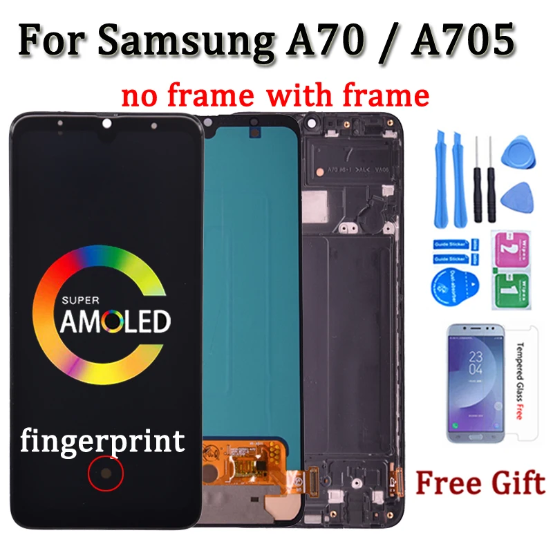 Super AMOLED для Samsung Galaxy A70 A705/DS A705F ЖК-дисплей с сенсорным экраном дигитайзер в сборе A705FN A705GM ЖК-дисплей с рамкой
Super AMOLED для Samsung Galaxy A70 A705/DS A705F ЖК-дисплей с сенсорным экраном дигитайзер в сборе A705FN A705GM ЖК-дисплей с рамкой