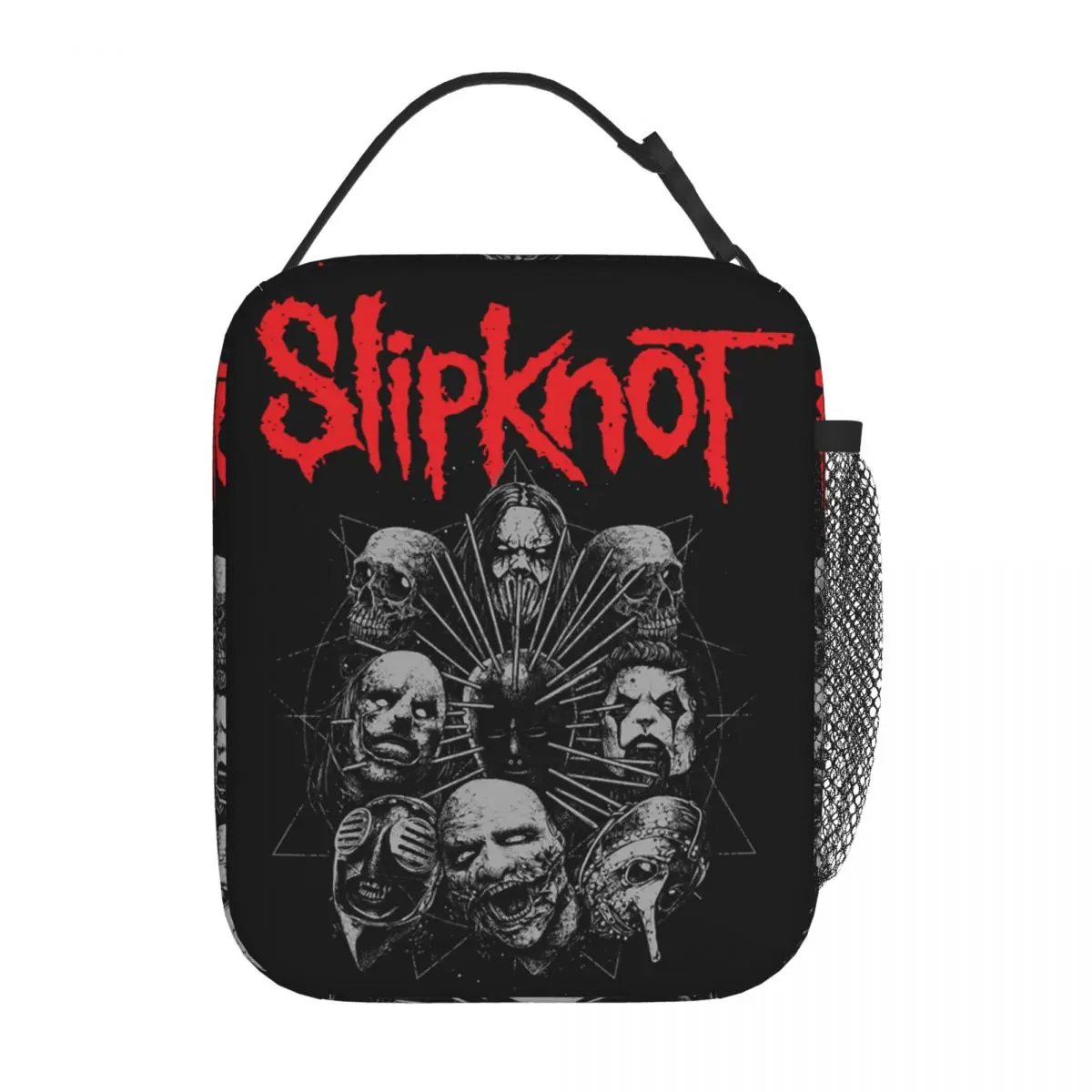 Slipknots Band Accessories Insulated Lunch Bag School Storage Food Box Reusable All Season Thermal Cooler Lunch Box
Slipknots Band Accessories Insulated Lunch Bag School Storage Food Box Reusable All Season Thermal Cooler Lunch Box