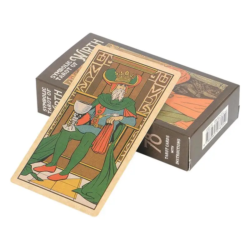 Symbolic Tarot Of Wirth Tarot Cards Oracle Cards For Divination Fate Astrology Deck Board Game For Adults Teenagers Women Men
Symbolic Tarot Of Wirth Tarot Cards Oracle Cards For Divination Fate Astrology Deck Board Game For Adults Teenagers Women Men