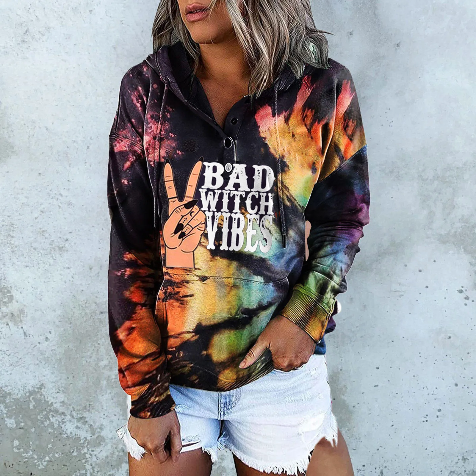 Womens Pullover Hoodies Sweatshirt Women's Tie-Dye O-Neck Hooded Long Sleeve Hooded Sweatshirt Women Winter Hoodies for Women
Womens Pullover Hoodies Sweatshirt Women's Tie-Dye O-Neck Hooded Long Sleeve Hooded Sweatshirt Women Winter Hoodies for Women