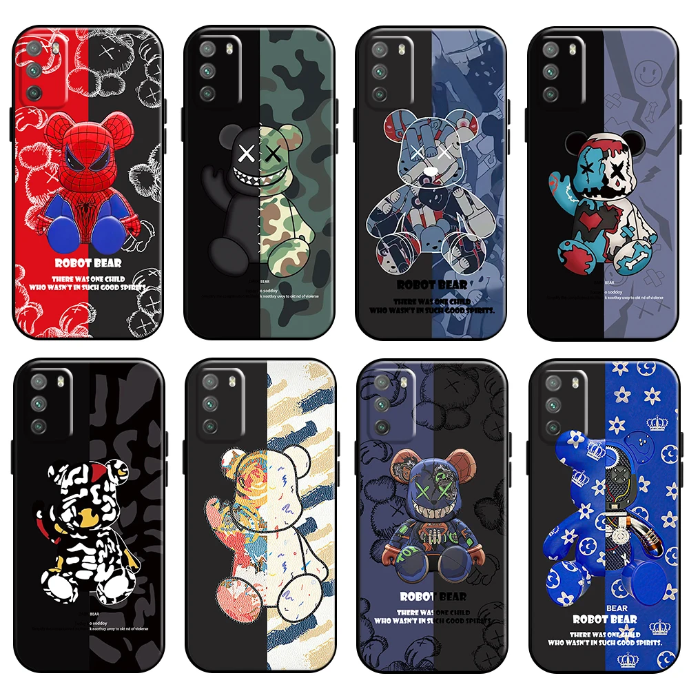 Luxury Fashion Bear For Xiaomi Poco M3 M3 Pro 5G POCO X3 PRO NFC X3 GT Phone Case Silicone Cover Funda Back Coque
Luxury Fashion Bear For Xiaomi Poco M3 M3 Pro 5G POCO X3 PRO NFC X3 GT Phone Case Silicone Cover Funda Back Coque