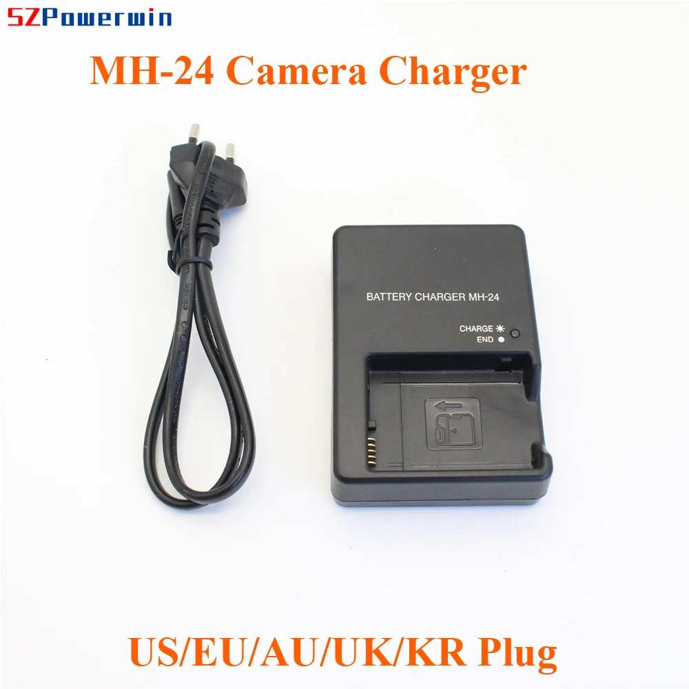 

Powerwin MH-24 MH24 Camera Charger for Nikon EN-EL14 ENEL14 Battery P7800 P7100 P7000 D3100 D5200 D5100 D3200 D3300 D5300