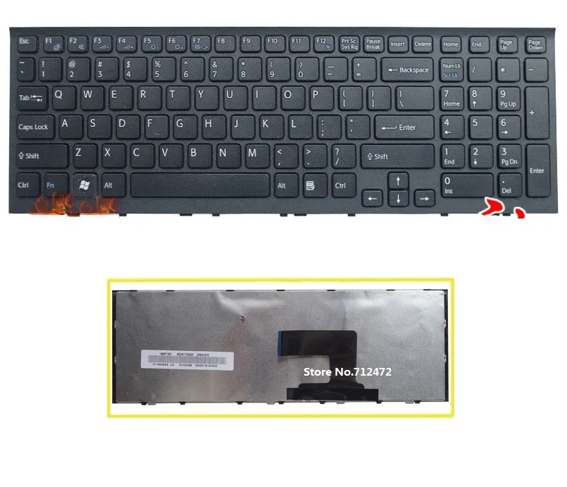 Клавиатура для ноутбука SSEA, новая американская клавиатура для Sony Vaio, серия VPCEH, для Sony Vaio, для серии VPCEH, для ноутбуков, с поддержкой стандарта ...
Клавиатура для ноутбука SSEA, новая американская клавиатура для Sony Vaio, серия VPCEH, для Sony Vaio, для серии VPCEH, для ноутбуков, с поддержкой стандарта ...