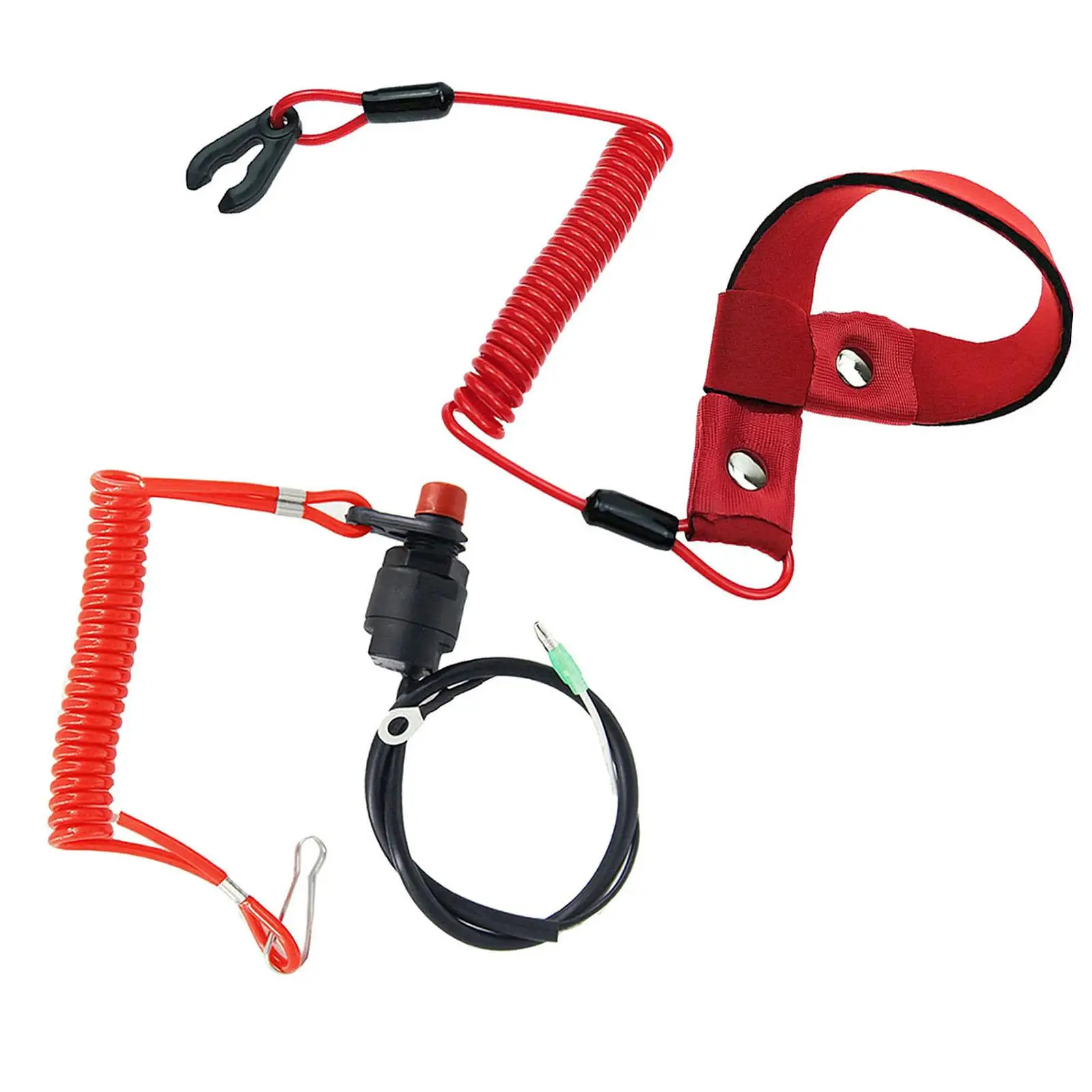 Boat Outboard Engine Motor Kill Stop Switch Safety Tether Lanyard for Outboard Motors
Boat Outboard Engine Motor Kill Stop Switch Safety Tether Lanyard for Outboard Motors