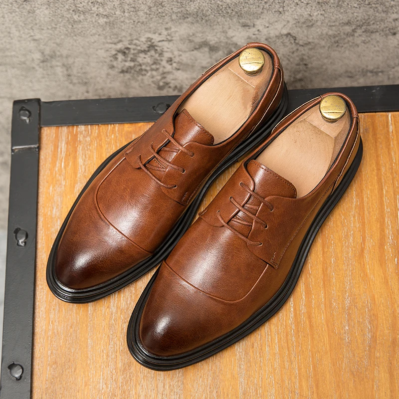 Business Men Dress Shoes Classic Formal Shoes Man Split Leather Shoe Elegant Sapato Social masculino
Business Men Dress Shoes Classic Formal Shoes Man Split Leather Shoe Elegant Sapato Social masculino