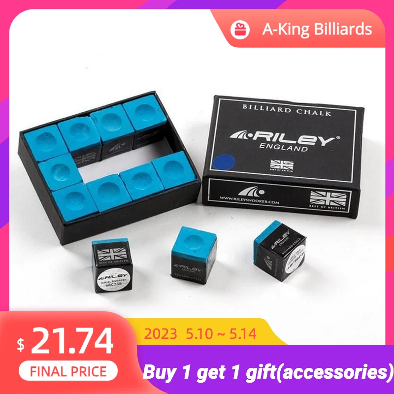 RILEY Professional Oily Billiard Chalk Dry Pool Cue Chalk Blue Billiard Green Chalk Snooker Cue Accessories for Billiard Player
RILEY Professional Oily Billiard Chalk Dry Pool Cue Chalk Blue Billiard Green Chalk Snooker Cue Accessories for Billiard Player