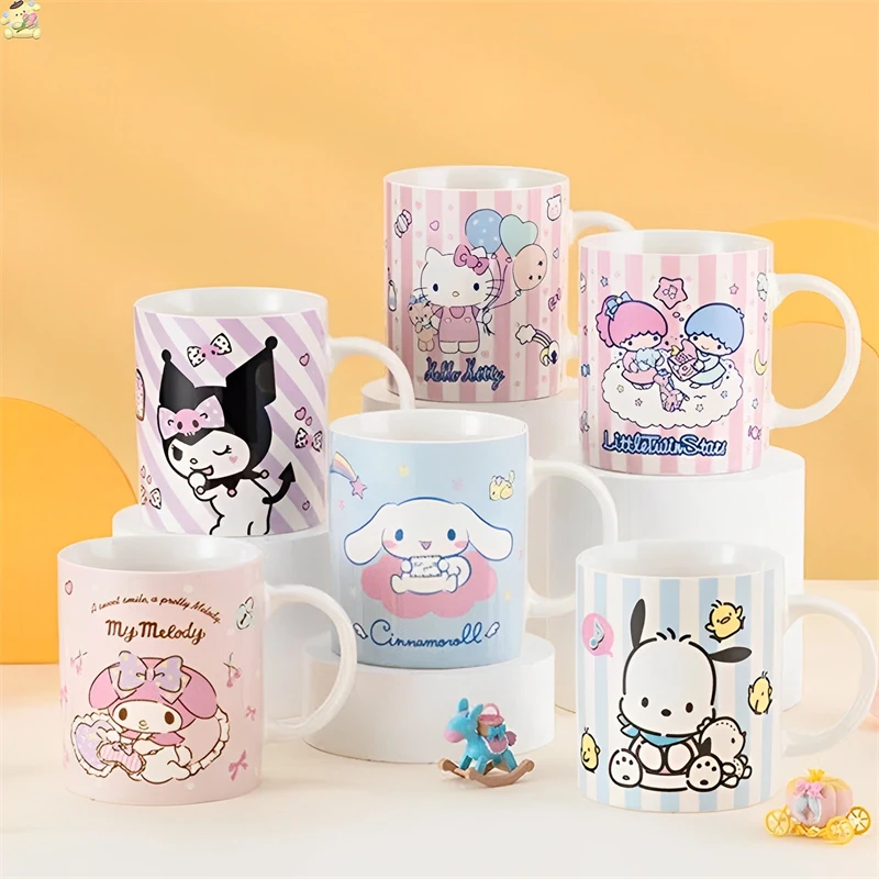 Sanrio Kawaii Kuromi кружка мультяшный почтовый 350 мл керамический стакан для питья офисный бытовой стакан для напитков высокая цена чашка милый подарок
Sanrio Kawaii Kuromi кружка мультяшный почтовый 350 мл керамический стакан для питья офисный бытовой стакан для напитков высокая цена чашка милый подарок