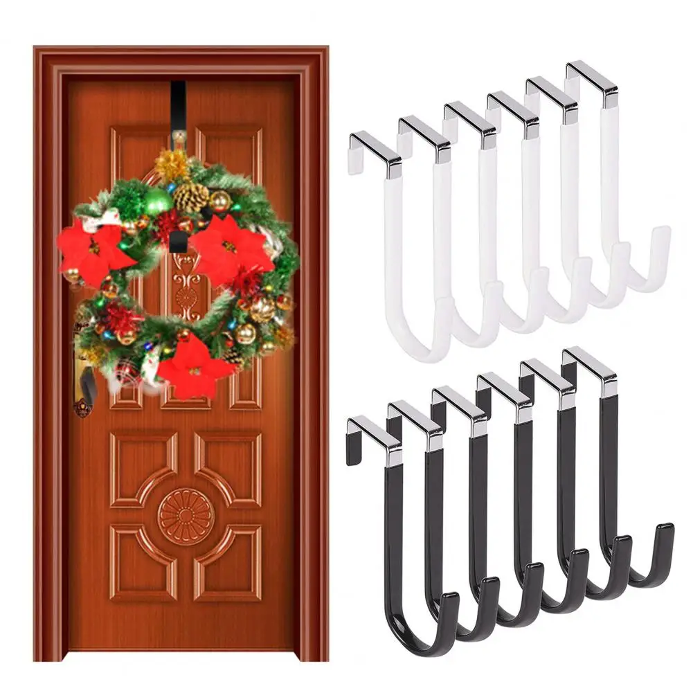 Strong Durable Door Hooks Create Extra Storage with Over Door Hooks Space-saving Metal Door Hanger Hooks for Bathroom
Strong Durable Door Hooks Create Extra Storage with Over Door Hooks Space-saving Metal Door Hanger Hooks for Bathroom