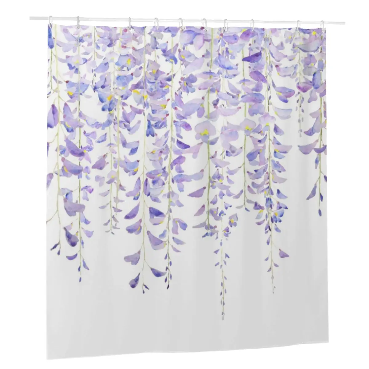 Lavender Wisteria Shower Curtain Home Bath Curtain Purple Flower Lovers Polyester Waterproof Multi-size Curtain
Lavender Wisteria Shower Curtain Home Bath Curtain Purple Flower Lovers Polyester Waterproof Multi-size Curtain