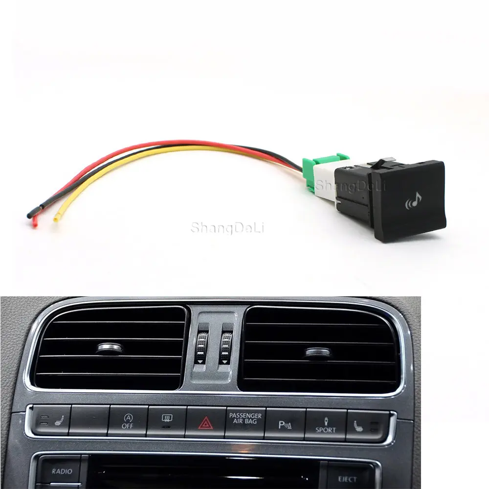 Red Light Car Power on Off LED DRL Driving Recorder Radar Parking Sensor Switch with Connecting Wire For VW Polo 6C 2014 2015
Red Light Car Power on Off LED DRL Driving Recorder Radar Parking Sensor Switch with Connecting Wire For VW Polo 6C 2014 2015