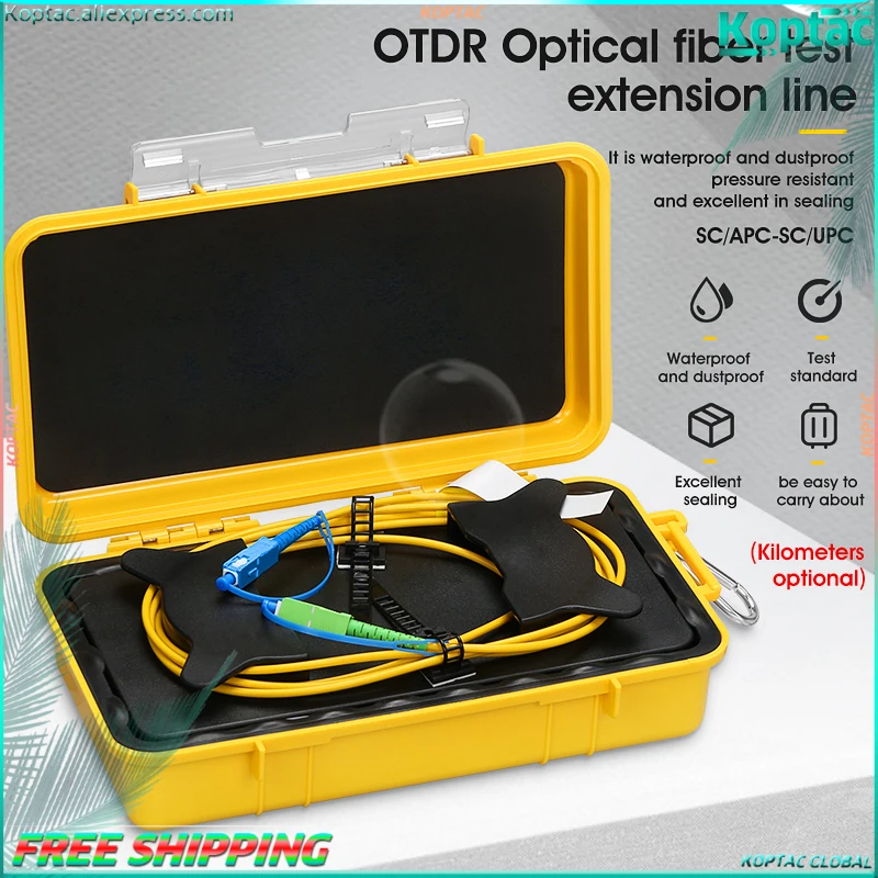 Free Shipping SC/UPC-SC/APC OTDR Dead Zone Eliminator,Fiber Rings ,Fiber Optic OTDR Launch Cable Box 1km SM 1310/1550nm
Free Shipping SC/UPC-SC/APC OTDR Dead Zone Eliminator,Fiber Rings ,Fiber Optic OTDR Launch Cable Box 1km SM 1310/1550nm