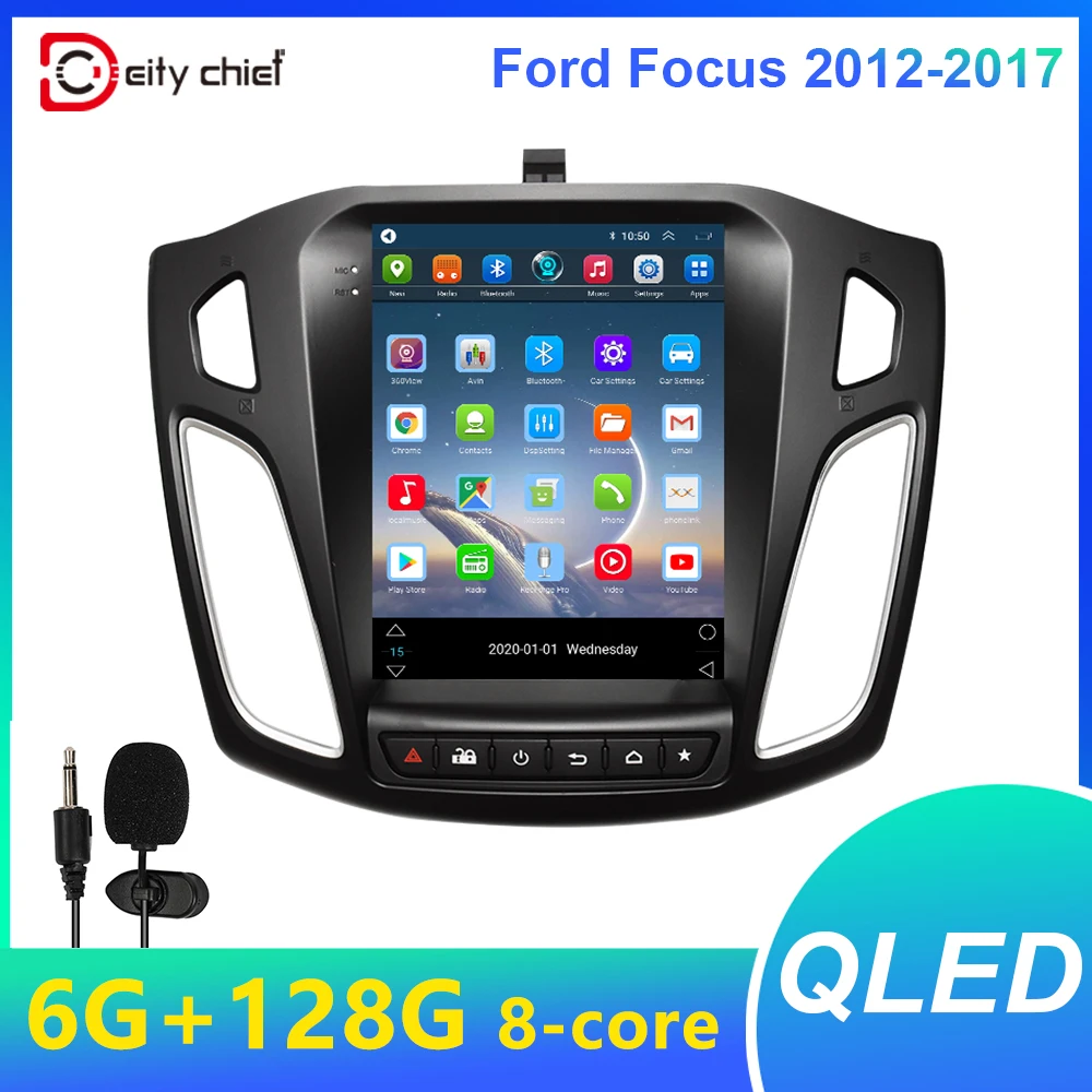 For Ford Focus 3 Mk3 2011 2012 - 2019 Multimedia Video Player Radio 2din Android Navigation GPS Android Tesla style Carplay QLED
For Ford Focus 3 Mk3 2011 2012 - 2019 Multimedia Video Player Radio 2din Android Navigation GPS Android Tesla style Carplay QLED
