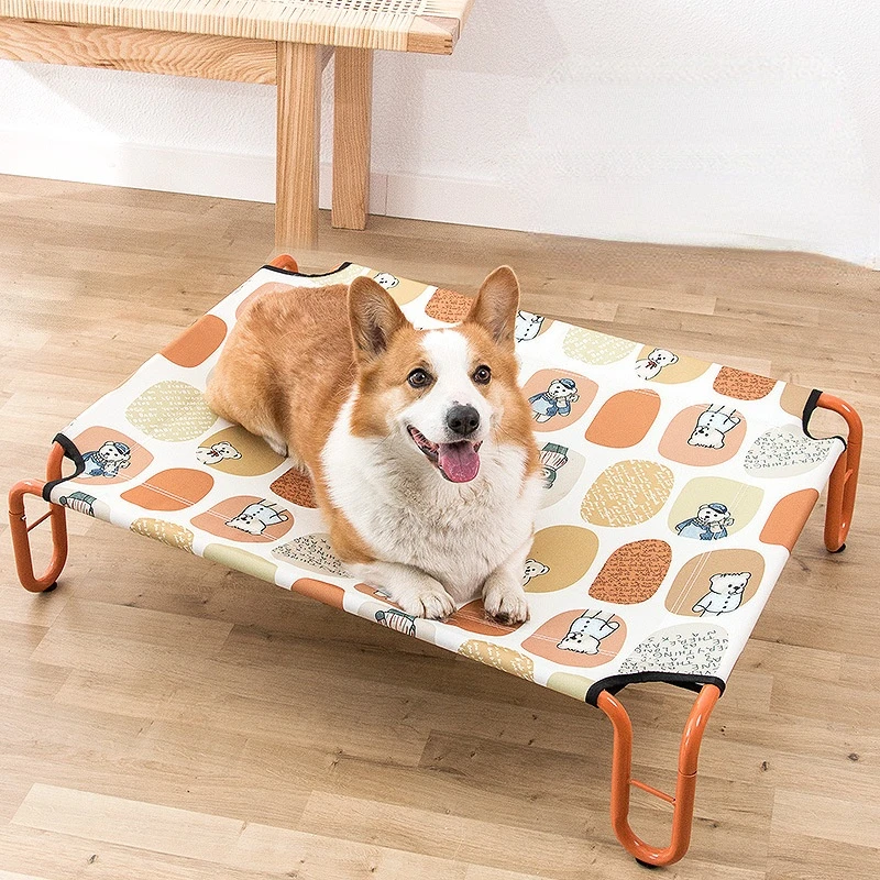 Summer pet bed medium large dog golden retriever dog kennel dog bed off the ground moisture-proof can be dismantled and washed
Summer pet bed medium large dog golden retriever dog kennel dog bed off the ground moisture-proof can be dismantled and washed
