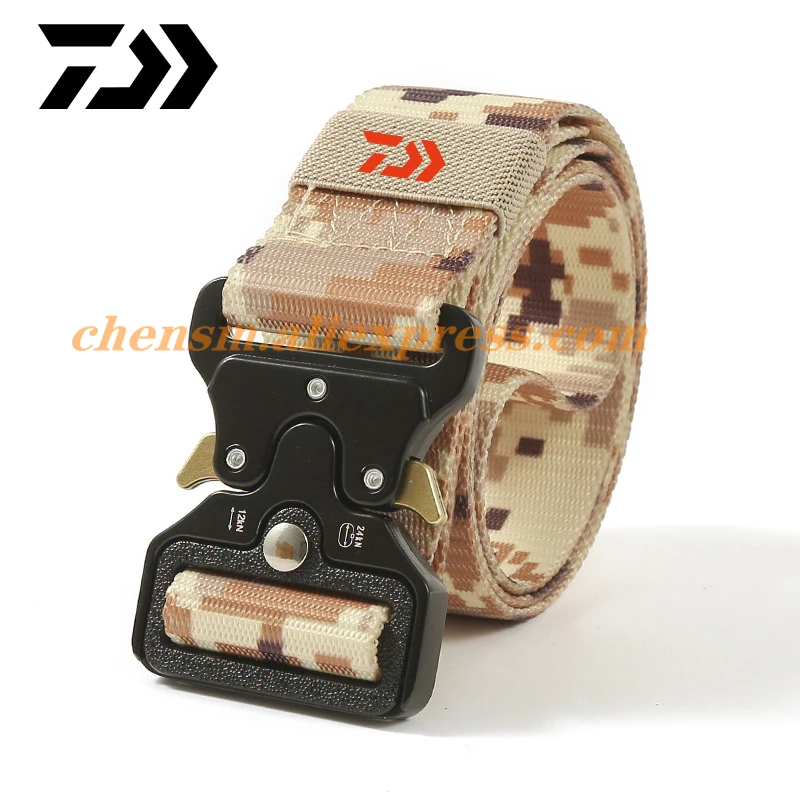 2022 Daiwa Fashion New Men's Belt Outdoor Sports Nylon Iron-free Metal Plastic Buckle Casual Fabric Belt Solid Color Belt
2022 Daiwa Fashion New Men's Belt Outdoor Sports Nylon Iron-free Metal Plastic Buckle Casual Fabric Belt Solid Color Belt
