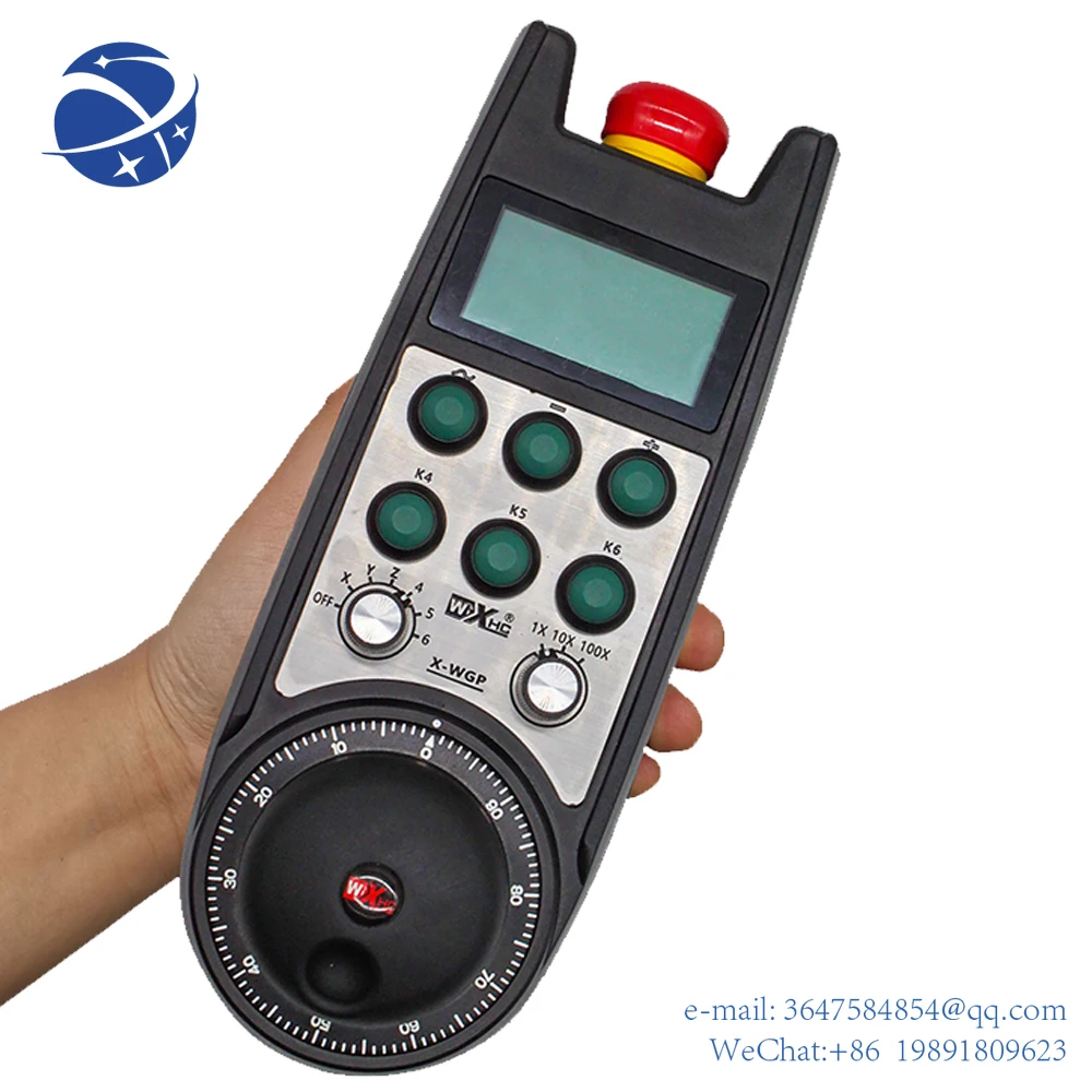 Yun YiXHC беспроводной Mpg подвесной пластиковый маховик для 6-осевого станка с ЧПУ, ручной генератор импульсов, беспроводные дрели
Yun YiXHC беспроводной Mpg подвесной пластиковый маховик для 6-осевого станка с ЧПУ, ручной генератор импульсов, беспроводные дрели