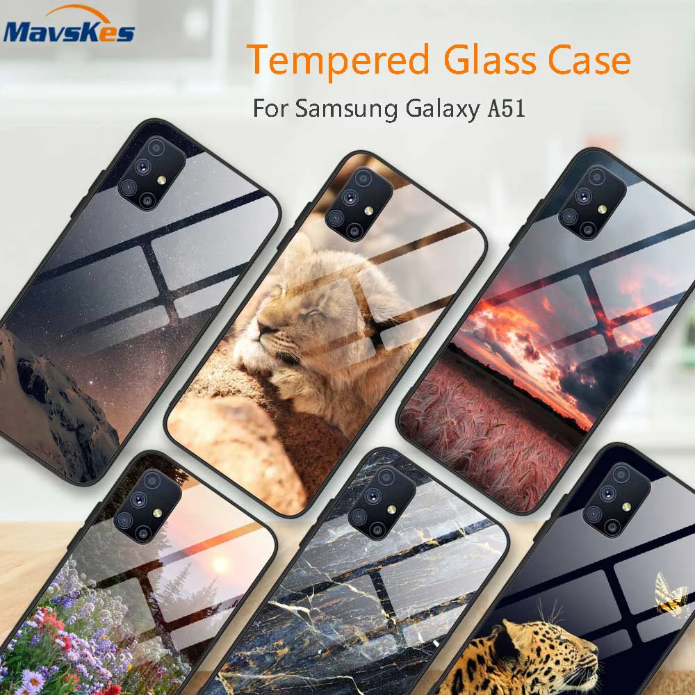 Tempered Glass Phone Case For Samsung Galaxy A51 A52 A52s A70 A71 A80 A90 A41 A31 21s 4G 5G Case Silicone Back Cover Bumper Para
Tempered Glass Phone Case For Samsung Galaxy A51 A52 A52s A70 A71 A80 A90 A41 A31 21s 4G 5G Case Silicone Back Cover Bumper Para
