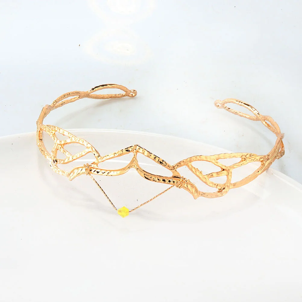 Metal Headband Women Elven Vintage Crown Princess Costume for Girls Hair Accessories 
Metal Headband Women Elven Vintage Crown Princess Costume for Girls Hair Accessories