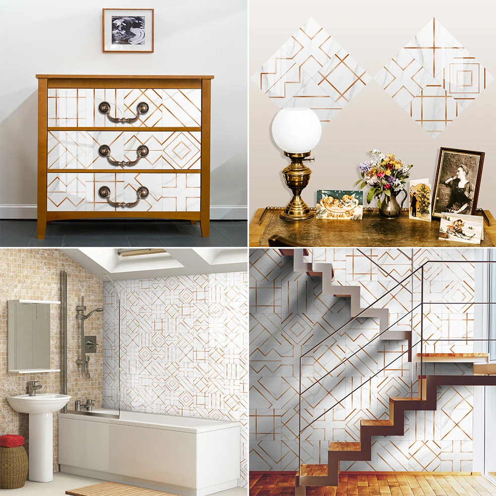 Wall Tile Transfers Sticker for Home Decor, Peel & Stick self-Adhesive splashback, Tile Decals for Living Room Kitchen Bathroom
Wall Tile Transfers Sticker for Home Decor, Peel & Stick self-Adhesive splashback, Tile Decals for Living Room Kitchen Bathroom