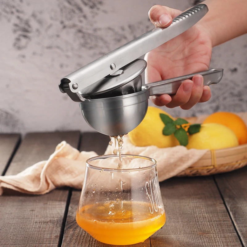 

Lemon Clip BBQ Manual Orange Juicer Kiwi Juice Hand Squeezer Fruits Presser Camping Kitchen Bar Tool Squeezing Picnic Citru Tong