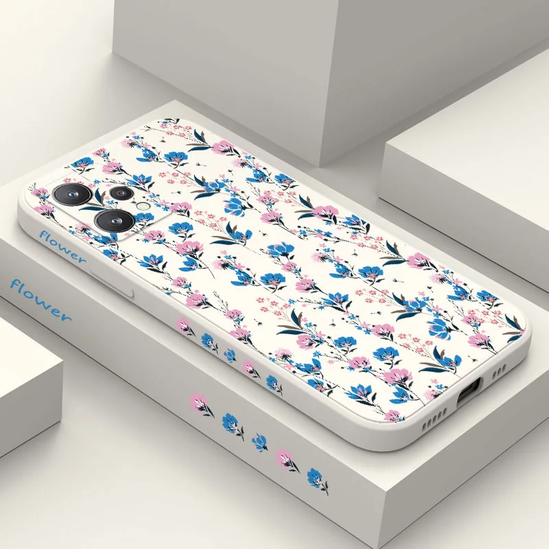 Blue Floral Case For OPPO Realme 9 9i 8 8i 7 7i 6 Pro Plus C31 C35 C1 C11 C12 C15 C20 C21Y C25 C25S Cover
Blue Floral Case For OPPO Realme 9 9i 8 8i 7 7i 6 Pro Plus C31 C35 C1 C11 C12 C15 C20 C21Y C25 C25S Cover