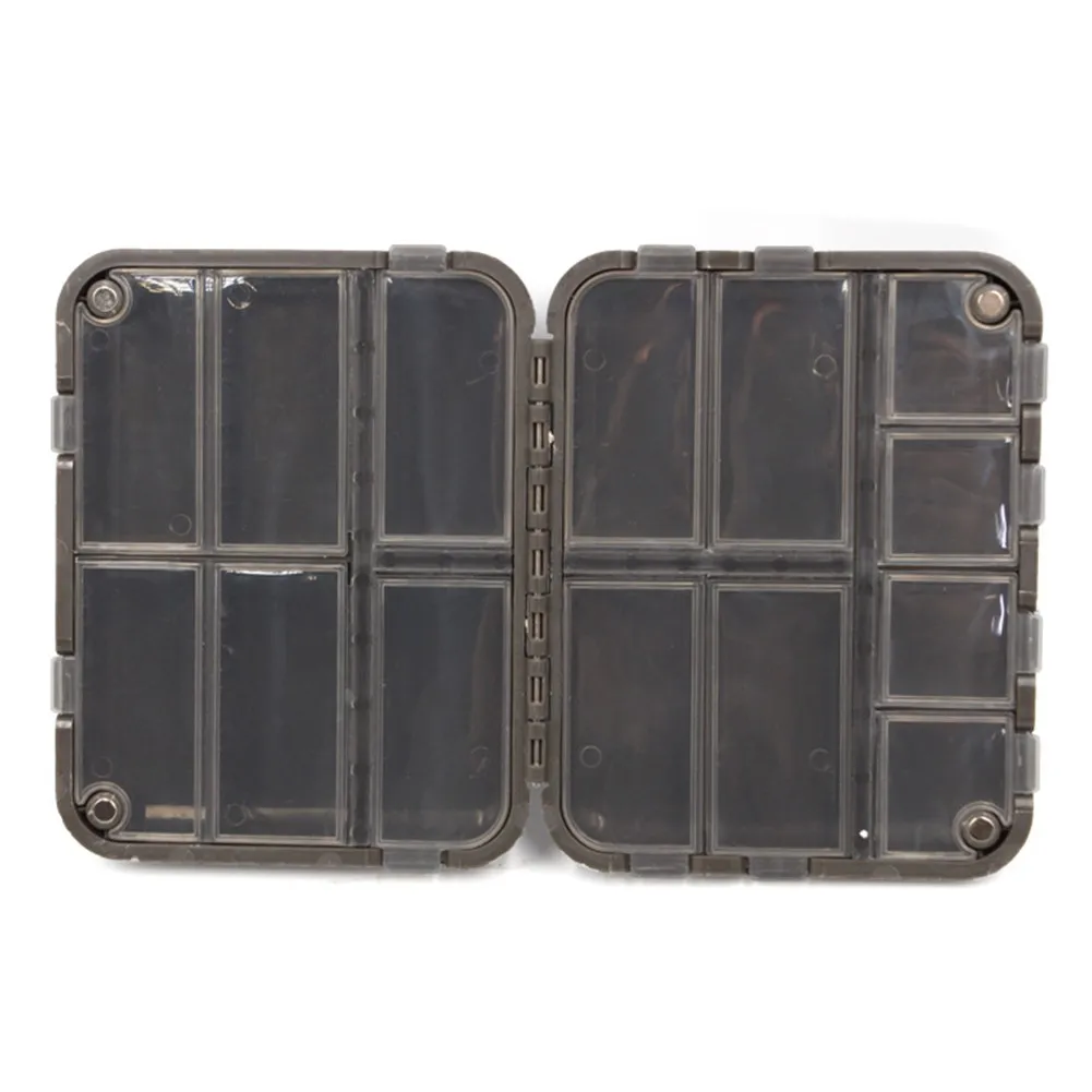 Portable Fishing Tackle Box With Magnet Lid Carp Fishing Bait Lure Swivels Hooks Storage Carring Case Accessories Storage Boxes
Portable Fishing Tackle Box With Magnet Lid Carp Fishing Bait Lure Swivels Hooks Storage Carring Case Accessories Storage Boxes