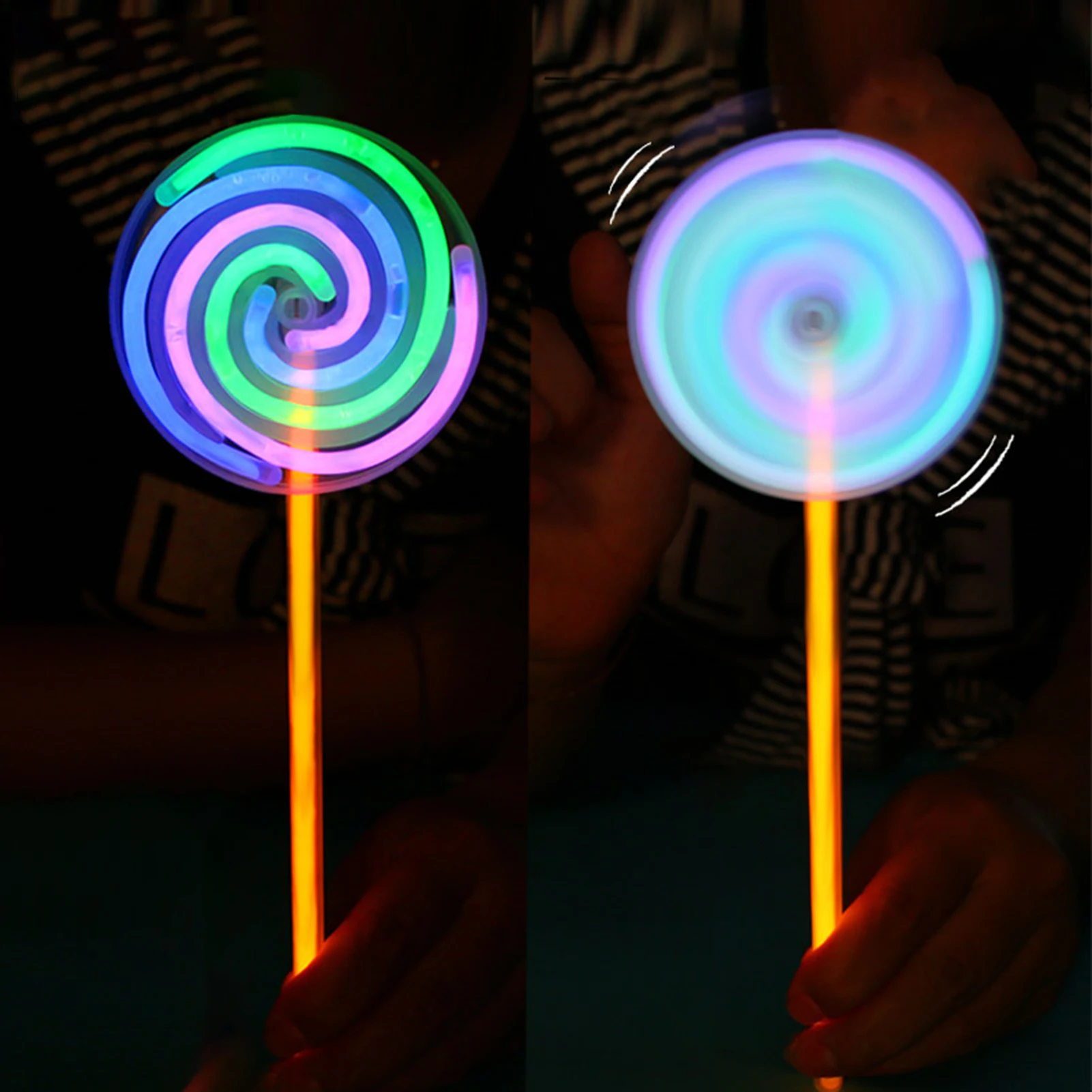 Easter LED Spinning Lollipops Glow Sticks Light Up Magic Wand Toy For Kids Luminous Children's Toys Holiday Favor Gifts
Easter LED Spinning Lollipops Glow Sticks Light Up Magic Wand Toy For Kids Luminous Children's Toys Holiday Favor Gifts
