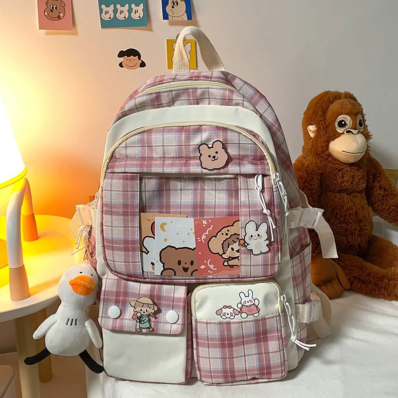 Qyahlybz dropshipping 2022 new girls school bags students junior high school students shoulder bag cute backpacks for women
Qyahlybz dropshipping 2022 new girls school bags students junior high school students shoulder bag cute backpacks for women