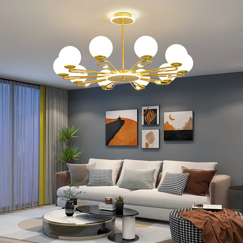 SANDYHA Lustre Moderno Chandelier Para Sala Lampara Colgante for Living Room Bedroom Decoratie Woonkamer Jantar Hanging Fixtures
SANDYHA Lustre Moderno Chandelier Para Sala Lampara Colgante for Living Room Bedroom Decoratie Woonkamer Jantar Hanging Fixtures