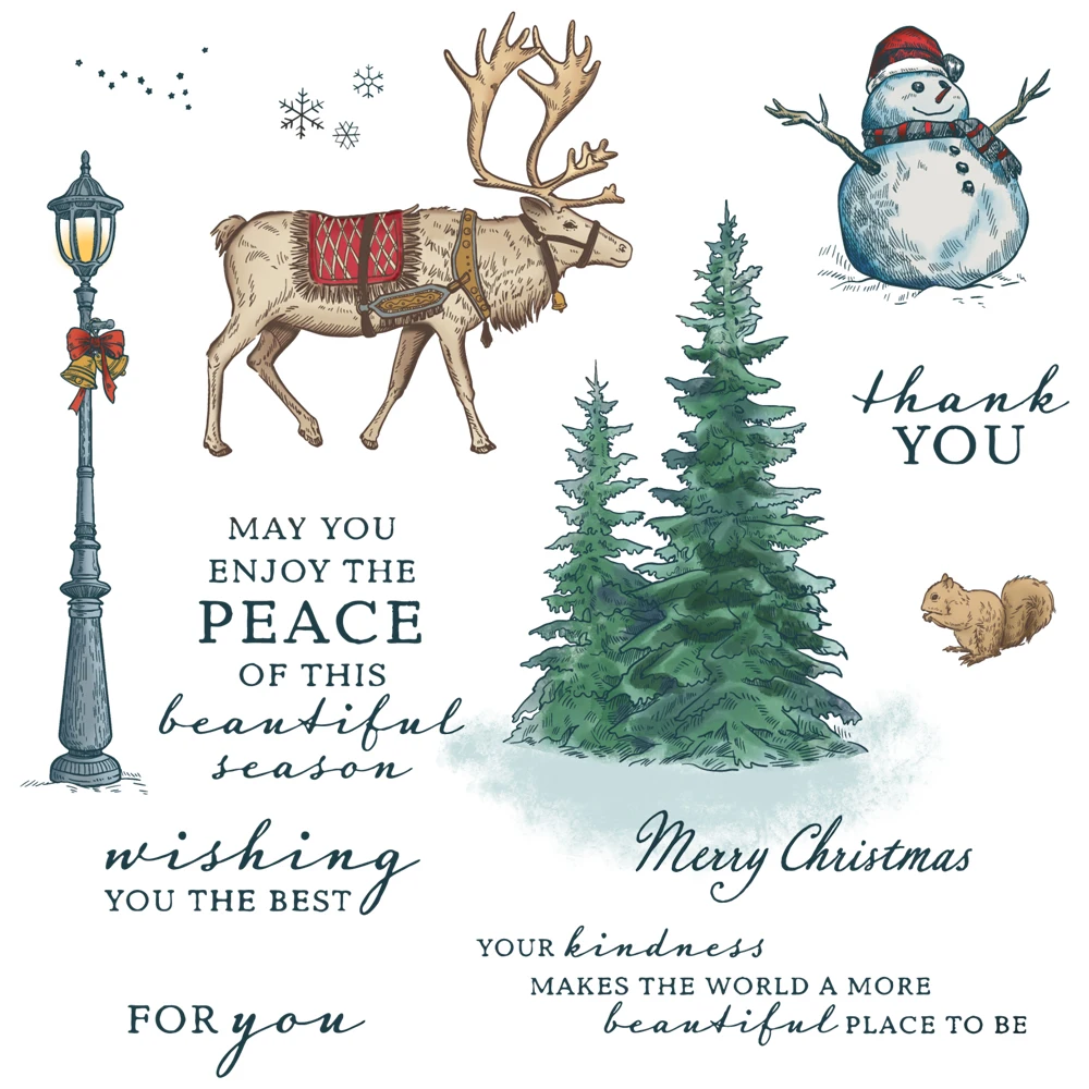 MangoCraft Autumn Winter Cutting Dies Clear Stamp Christmas Pine Deer Snowman DIY Scrapbooking Metal Dies Stamp For Paper Cards
MangoCraft Autumn Winter Cutting Dies Clear Stamp Christmas Pine Deer Snowman DIY Scrapbooking Metal Dies Stamp For Paper Cards