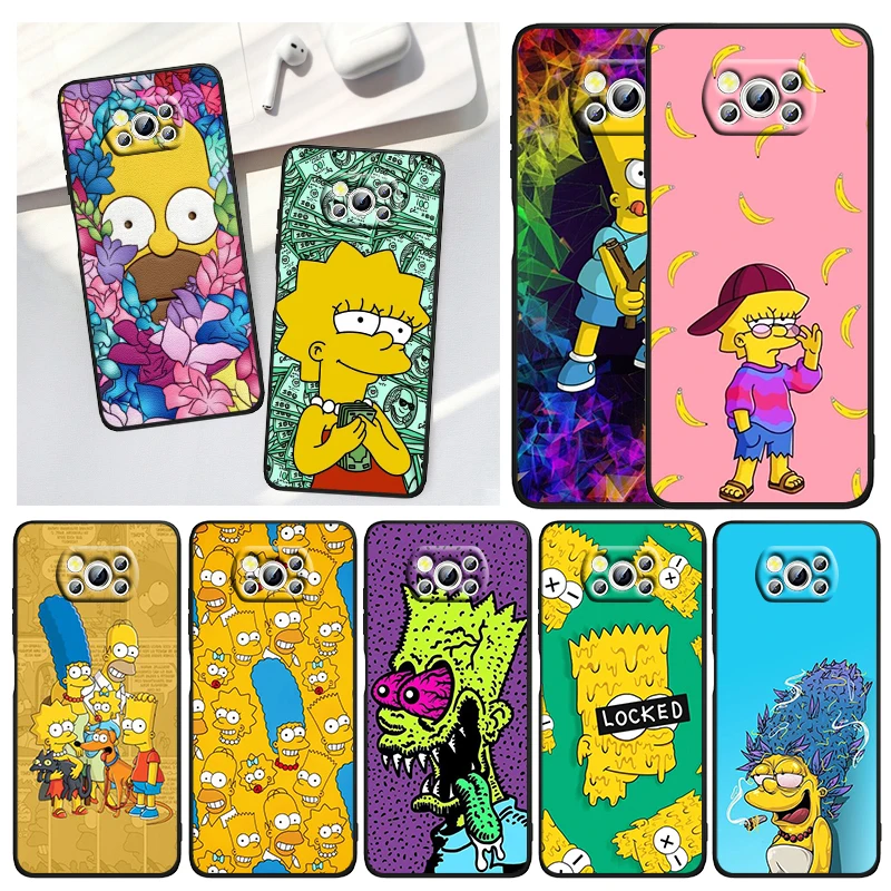 Boy Family The Simpsons For Xiaomi Civi Mi Poco X3 NFC F3 GT M4 M3 M2 X2 F2 Pro C3 F1 Silicone Shell Capa Black Phone Case 
Boy Family The Simpsons For Xiaomi Civi Mi Poco X3 NFC F3 GT M4 M3 M2 X2 F2 Pro C3 F1 Silicone Shell Capa Black Phone Case