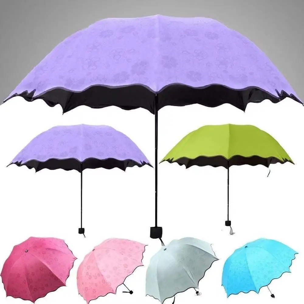 Mini Umbrella Blossoms In Water Sunlight Umbrella For Women UV Protection Solid Sun Umbrella Windproof Portable Travel Umbrella 
Mini Umbrella Blossoms In Water Sunlight Umbrella For Women UV Protection Solid Sun Umbrella Windproof Portable Travel Umbrella