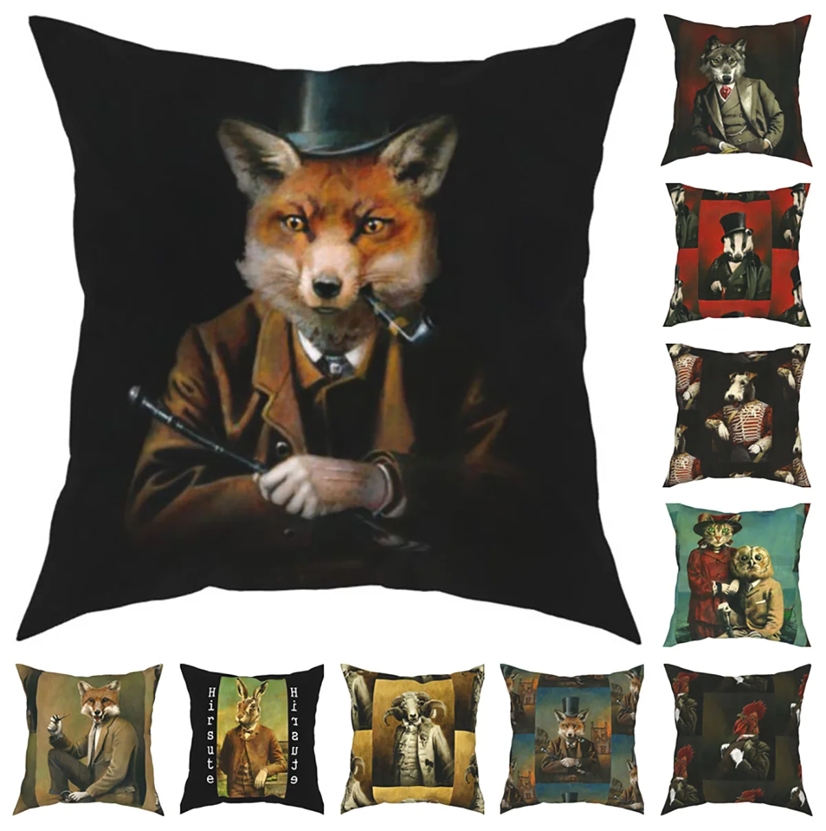 45x45cm Victorian Animal Pillow Pillow Box Old Fox, Dog, Cat Bunny Home Decoration pillow case pillow covers decorative
45x45cm Victorian Animal Pillow Pillow Box Old Fox, Dog, Cat Bunny Home Decoration pillow case pillow covers decorative