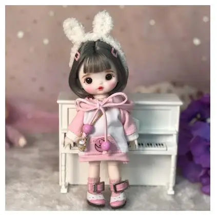 16cm Glass Eyes Blyth Doll Joint Body Fashion Girl Dolls Bjd Doll Full Set Jointed Doll Children Toys for Girl Birthday Gift
16cm Glass Eyes Blyth Doll Joint Body Fashion Girl Dolls Bjd Doll Full Set Jointed Doll Children Toys for Girl Birthday Gift
