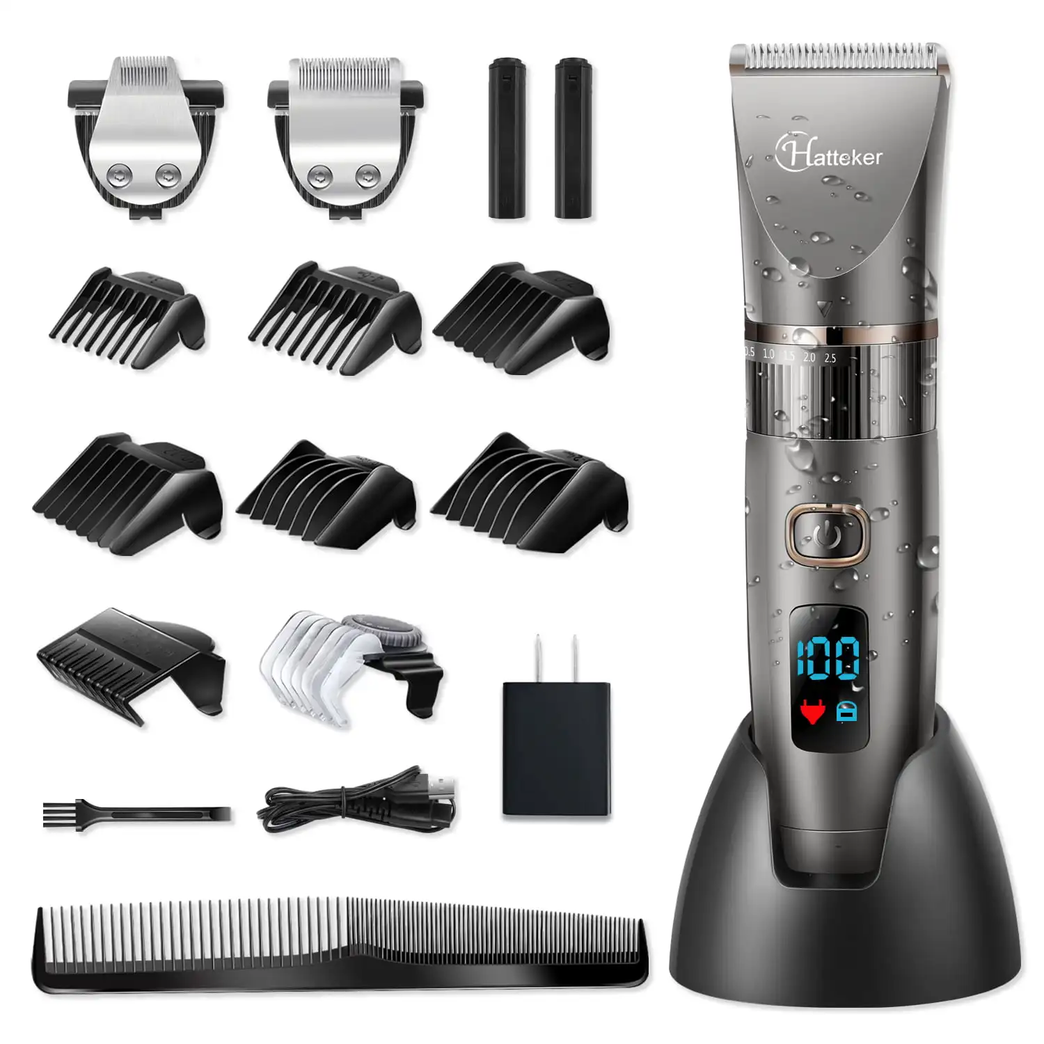 Men’s Beard Trimmer 3 in 1 Grooming Kit Cordless Hair Trimmer Hair Clipper for Men
Men’s Beard Trimmer 3 in 1 Grooming Kit Cordless Hair Trimmer Hair Clipper for Men