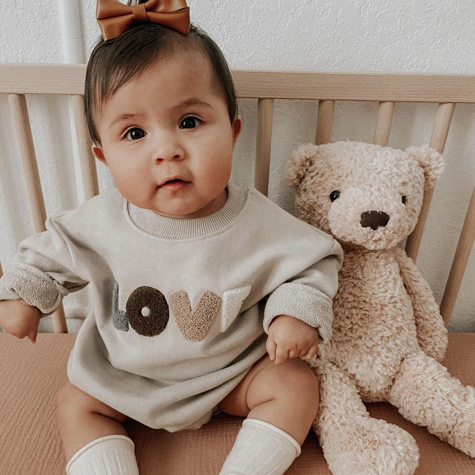 Baby Girls Boys Casual Romper Horse Print Spring Fall Round Neck Long Sleeve Sweatshirt Playsuit Tops
Baby Girls Boys Casual Romper Horse Print Spring Fall Round Neck Long Sleeve Sweatshirt Playsuit Tops