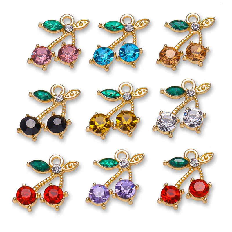 20Pcs Cute Sweet Red Cherries Enamel Charms for Earrings Pendants Necklace Fruit Alloy Charm DIY Bracelet Jewelry Supplies
20Pcs Cute Sweet Red Cherries Enamel Charms for Earrings Pendants Necklace Fruit Alloy Charm DIY Bracelet Jewelry Supplies