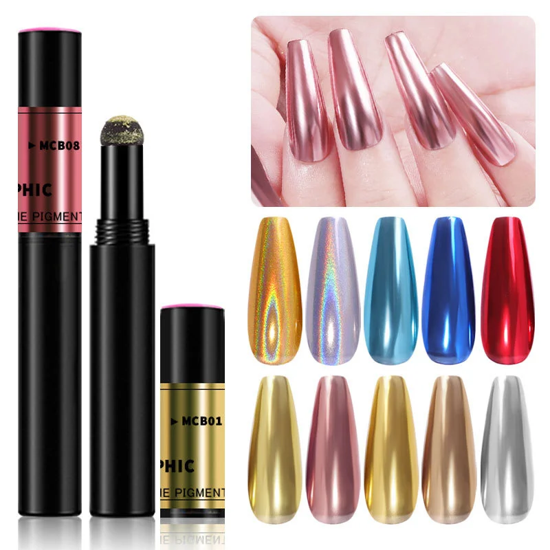 Nail Art Design Pigments Magic Dipping Powder Cushion Pen Neon Aurora Gold Laser Colors UV Gel Manicure Material Accessories
Nail Art Design Pigments Magic Dipping Powder Cushion Pen Neon Aurora Gold Laser Colors UV Gel Manicure Material Accessories