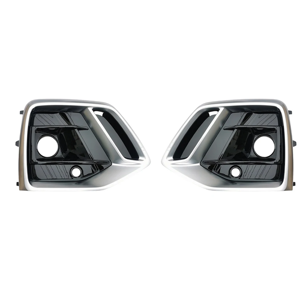 1Pair Car Silver+Black Front Bumper Fog Light Cover Bezel Racing Grille with ACC Hole for Audi Q5 2021 2022
1Pair Car Silver+Black Front Bumper Fog Light Cover Bezel Racing Grille with ACC Hole for Audi Q5 2021 2022