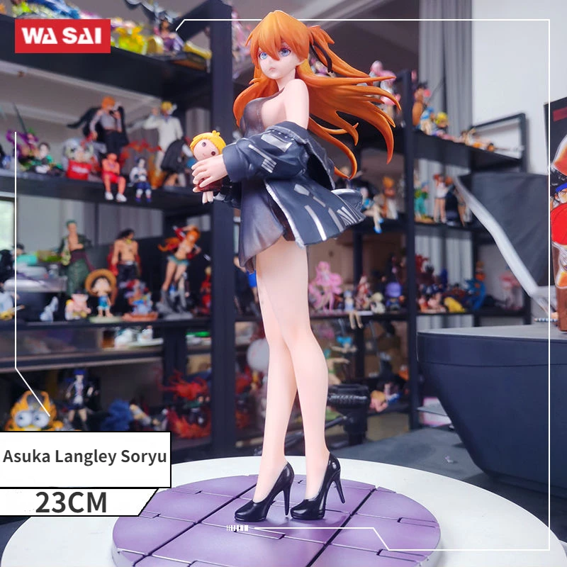 23CM Anime EVA Asuka Langley Soryu Figures PVC Desktop Decoration Material kawaii Doll Model Collection Toys Gift
23CM Anime EVA Asuka Langley Soryu Figures PVC Desktop Decoration Material kawaii Doll Model Collection Toys Gift