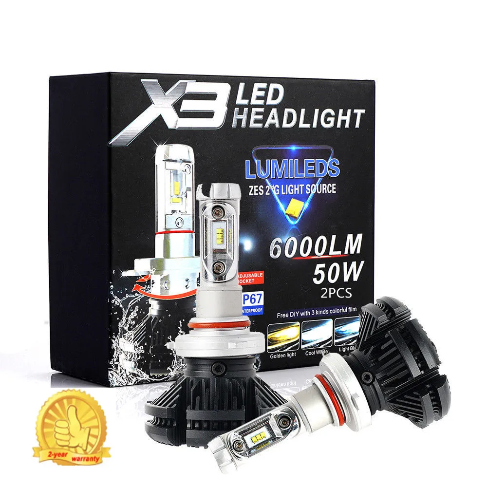 Car LED Headlight 9V-36V 6000K 6000LM Driving Lamps X3 Bulb H1\H7\H11\9005\9006\880\881\5202\H4\H13\9004\9007 2Set Car Lights
Car LED Headlight 9V-36V 6000K 6000LM Driving Lamps X3 Bulb H1\H7\H11\9005\9006\880\881\5202\H4\H13\9004\9007 2Set Car Lights