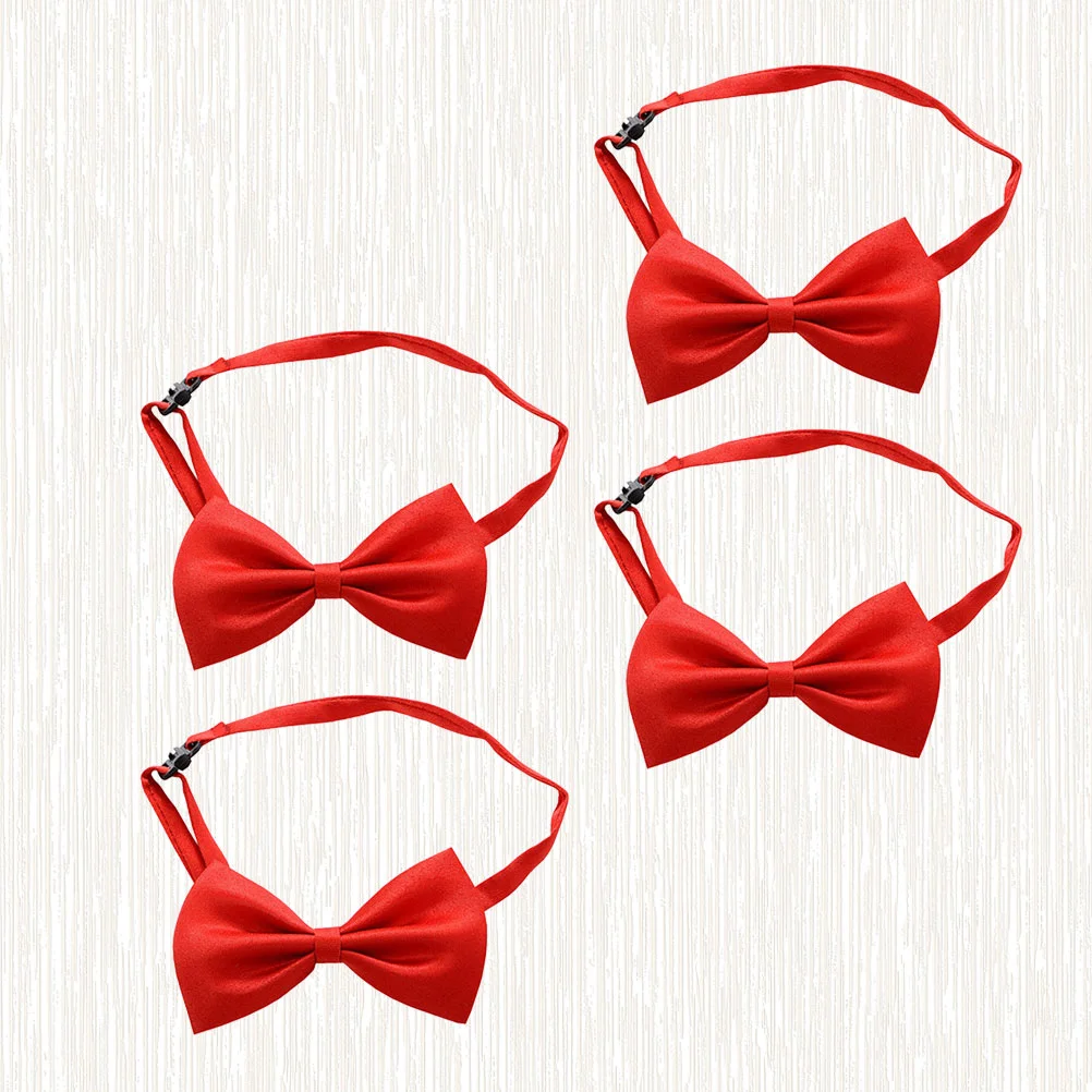 4 Pcs Adjustable Buckle Senior Year Unisex Bow Men's Neckties Adjustable Tie Graduation Accessory for Men Women (Red)
4 Pcs Adjustable Buckle Senior Year Unisex Bow Men's Neckties Adjustable Tie Graduation Accessory for Men Women (Red)