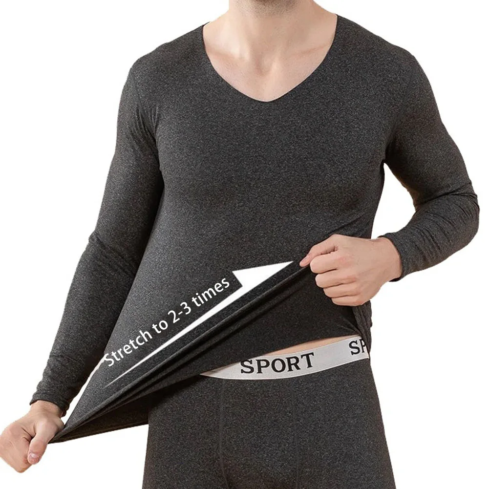 Thermal Underwear Sets For Men Winter Thermos Underwear Long Johns Winter Clothes Silk Seamless Men Thick Thermal Clothing Suit
Thermal Underwear Sets For Men Winter Thermos Underwear Long Johns Winter Clothes Silk Seamless Men Thick Thermal Clothing Suit