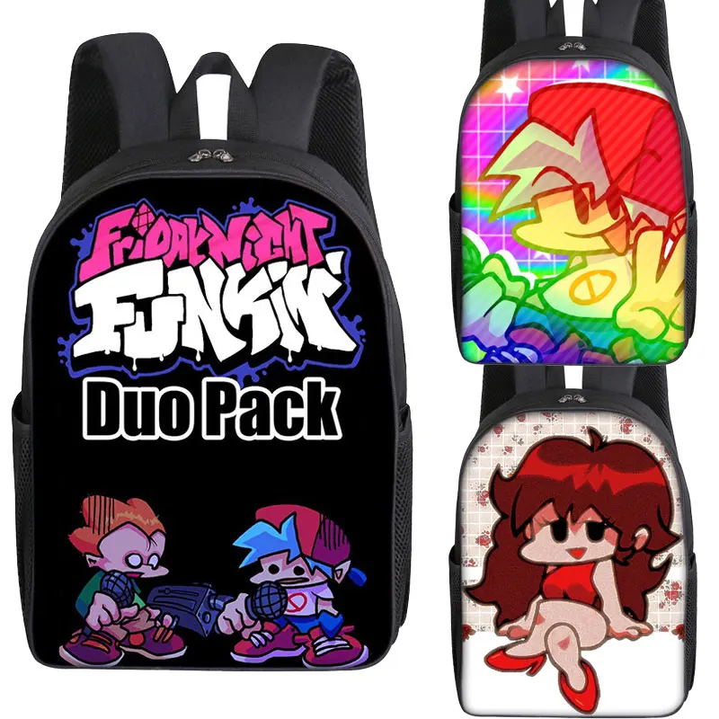 Mochila Friday Night Funkin Bag Backpack Kids School Bags Zipper Bookbag 16 Inch Video Game Backpacks Boys Girls Anime Rucksack
Mochila Friday Night Funkin Bag Backpack Kids School Bags Zipper Bookbag 16 Inch Video Game Backpacks Boys Girls Anime Rucksack