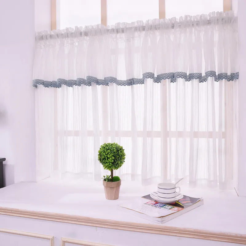 RZCortinas Pastoral Kitchen Curtains With Elegant Valance White Coffee Curtain Modern Window Sheer Curtains for Livingroom 1PC 
RZCortinas Pastoral Kitchen Curtains With Elegant Valance White Coffee Curtain Modern Window Sheer Curtains for Livingroom 1PC