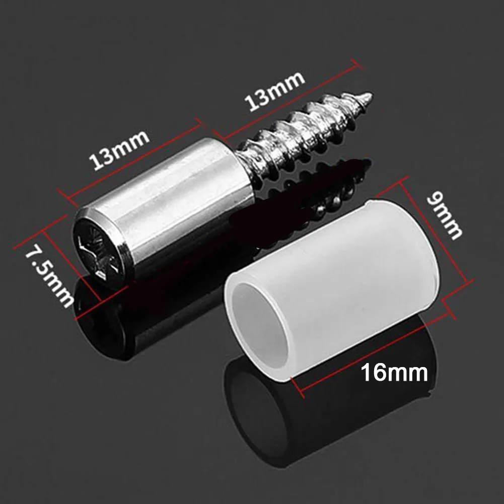 8/20PCS Laminate Support Nail Cross Self-tapping Screw With Rubber Sleeve Wardrobe Cabinet Glass Nonslip Partition Bracket Screw
8/20PCS Laminate Support Nail Cross Self-tapping Screw With Rubber Sleeve Wardrobe Cabinet Glass Nonslip Partition Bracket Screw