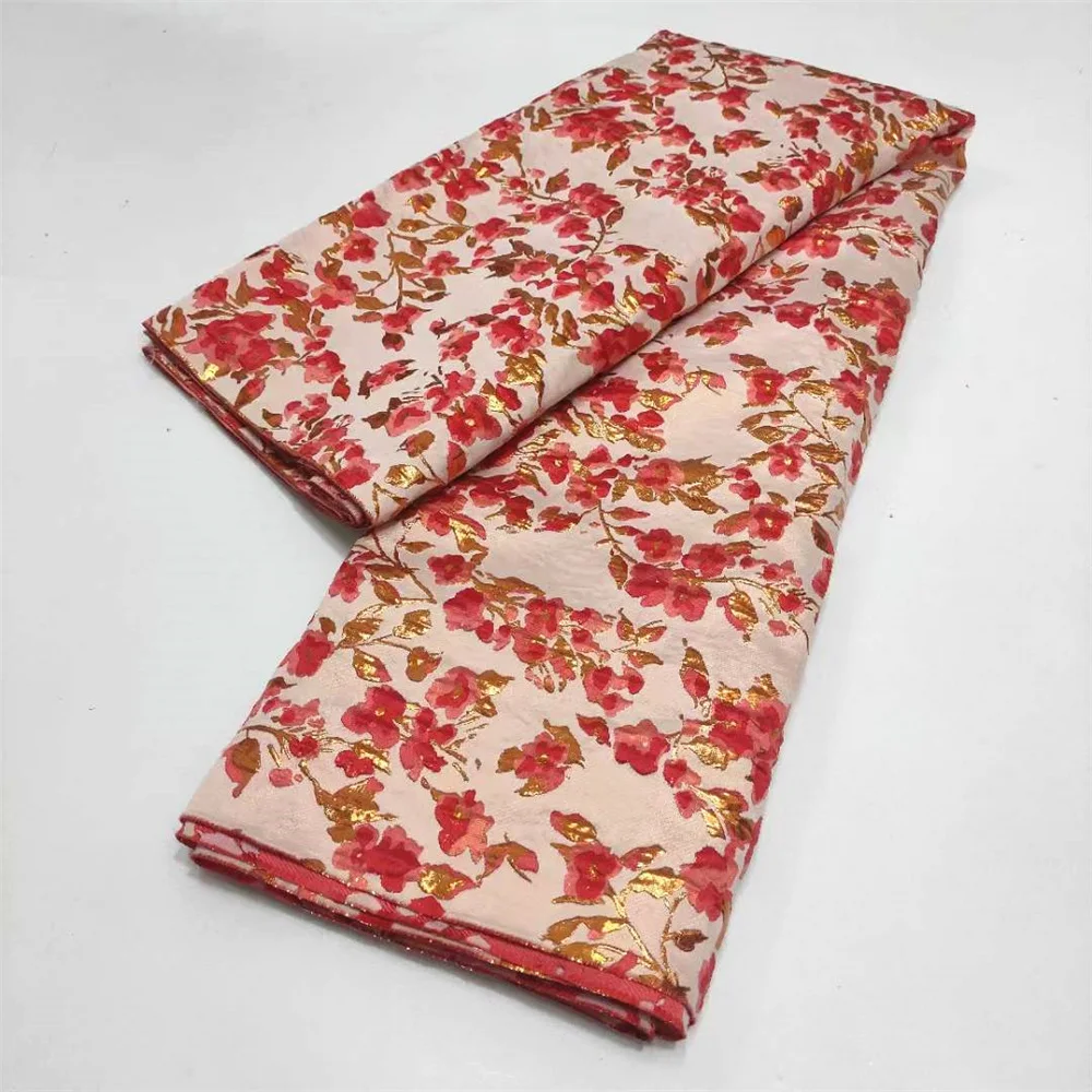 Nigeria Red Bomming Brocade Organza Fabric High Quality African Lace Fabric Embroidery Jacquard Tissue For Wedding Sew F3681
Nigeria Red Bomming Brocade Organza Fabric High Quality African Lace Fabric Embroidery Jacquard Tissue For Wedding Sew F3681