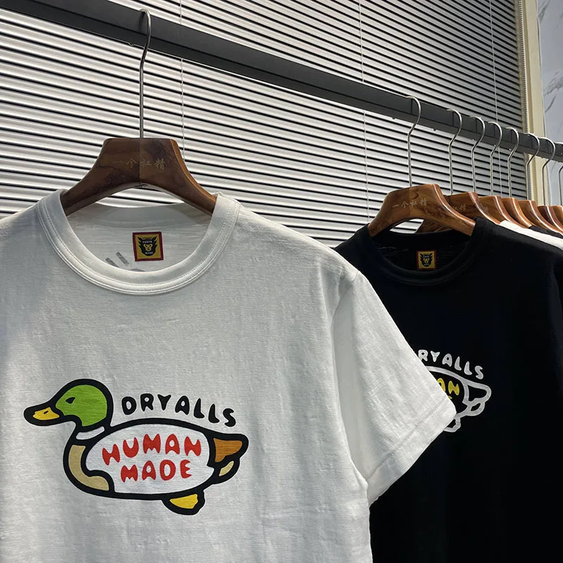 HUMAN MADE White T-Shirt Duck Print Men Women 1:1 Human Made Couple Tee Tops
HUMAN MADE White T-Shirt Duck Print Men Women 1:1 Human Made Couple Tee Tops